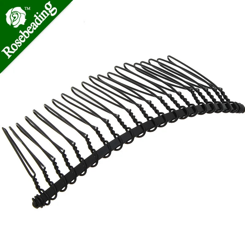 Metal Hair Comb with 20 Teeths, 20pcs/lot