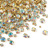 780Pcs Sew on Rhinestone Glass Rhinestone With Prong Settings