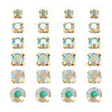 780Pcs Sew on Rhinestone Glass Rhinestone With Prong Settings