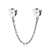 925 Sterling Silver Charm Safety Buckle Collection - Jewelry Making