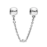 925 Sterling Silver Charm Safety Buckle Collection