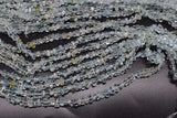 7A Aquamarine PILLAR 5-7MM nature Loose Beads 14inch for Jewelry Making