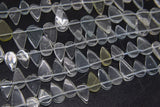 7A Aquamarine Drop Marquise Eye Beads