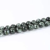 7A Green Charoite Lapis Lazuli Jades Smooth Round Beads for Bracelet Diy
