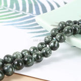 7A Green Charoite Lapis Lazuli Jades Smooth Round Beads for Bracelet Diy