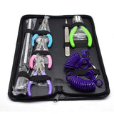 7PC Jewelry Repair Tool Set Pliers Scissor Beading Tweezers Mandrel Finger Gauge