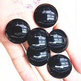 7PCS Amazonite Stone Round Cabochons 25MM DIY Beads for Women Pendants Making
