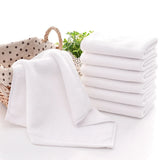 7PCS Cotton Hotel Soft Face Hand Towels 30X30cm