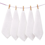 7PCS Cotton Hotel Soft Face Hand Towels 30X30cm