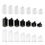 7Pcs Acrylic Finger Display Stand Holder for Jewellery Shop Showcase