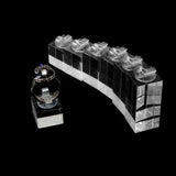7Pcs Acrylic Jewelry Display Stand Ring Showcase Display Holder