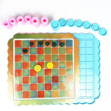 7Pcs Chess Board Chess Piece Silicone Resin Mold