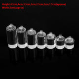 7Pcs Acrylic Finger Ring Display Stand Holder