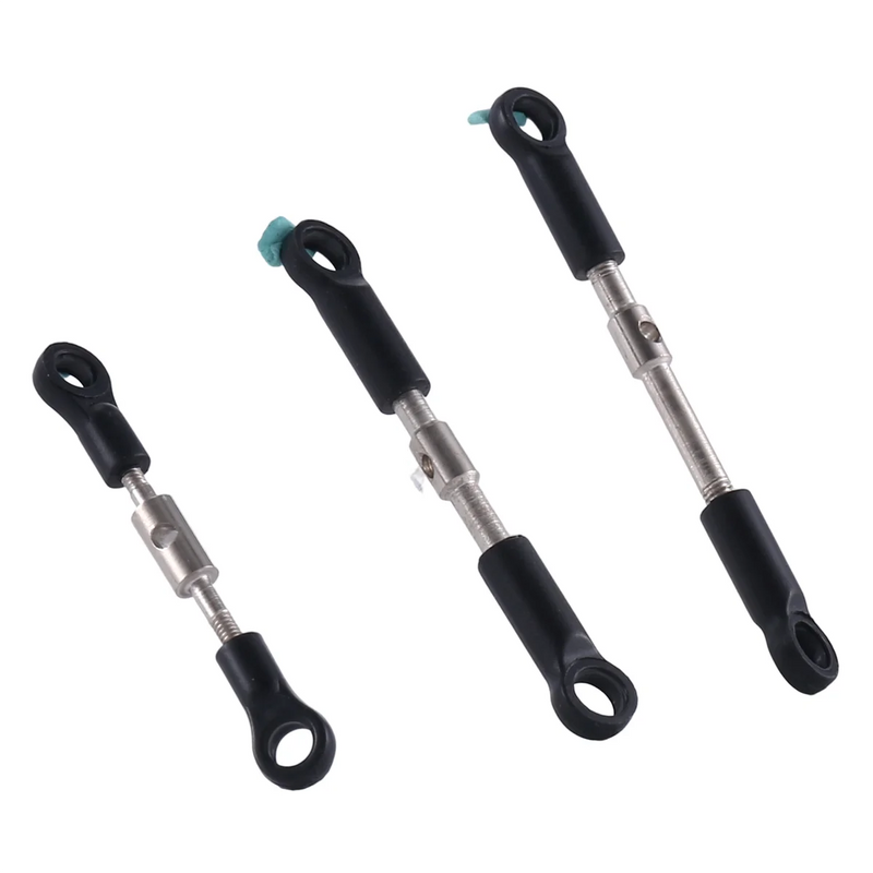 7Pcs Front Rear Tie Rod Set for 144001 144010 RC Car