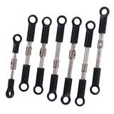 7Pcs Front Rear Tie Rod Set for 144001 144010 RC Car