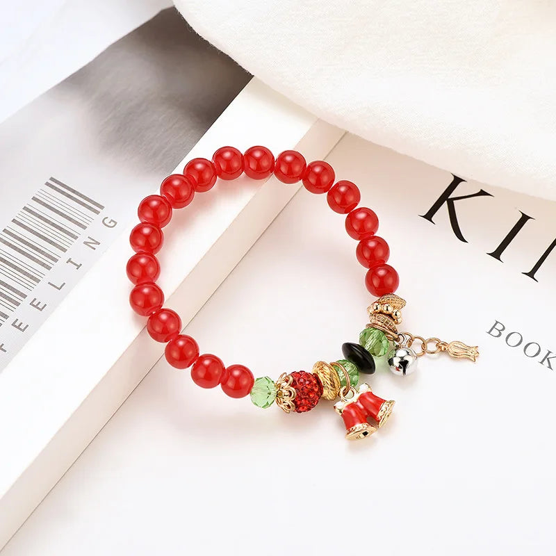 Beaded Bohemian Multi-layer Bracelet Vintage Metal Hand Pendant Jewelry Gift