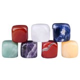 7 Chakra Crystal Palm Stones Set