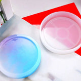 7Pcs Resin Silicone Molds DIY Crystal Coaster Geometric Casting Mould