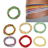 7Pcs Bikini Beaded Belly Waist Chain Body Jewelry