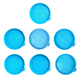 7Pcs Tea Tray Coffee Coaster Molds Silicone Epoxy Resin Placemat Coaster Molds