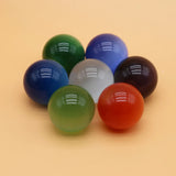 7Pcs/lot 20mm Cymophane Striped Agate DIY Necklace Bracelet Jewelry Making