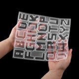 Alphabet Epoxy Resin Molds Silicone Casting DIY Jewelry Making Supplies