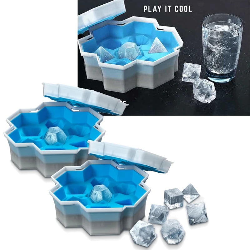 Epoxy Resin Dice Mould for Polyhedron Game Dice