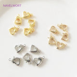 Heart Shape Lobster Clasp Extension Chain for Jewelry Making