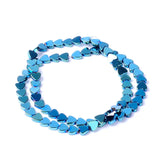 7colors Natural Stone Hematite Beads Heart Beads for DIY Jewelry Making