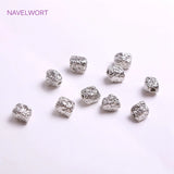 18K Plating Brass Spacer Beads for Jewelry Making