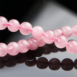7mm Rose Quartz Bracelet Luck Love Madagascar Beads Stretch Strands AAAAA