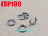 7mm Stainless Steel Key-Ring Key Chain Jewelry DIY Accessories Parts 100pcs