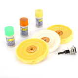 7pc Polishing Machine Accessories Buffing Wheel Kit