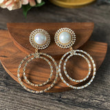 Korea Bridal Wedding Headband Earrings Set Hair Accessories