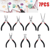 7pcs Jewelry Making Tool Kits Pliers Set DIY Hand Tool