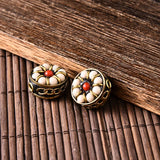 7pcs Retro Nepal Tibetan Beads Charms Jewelry DIY Making Lot