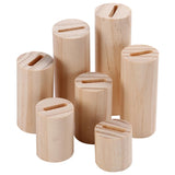 Ring Display Holder Jewelry Organizer Rack Cylinder Shape