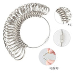 7pcs Jewelry Ring Measuring Set Plastic Repair Polishing Size Tools