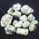 7pcs Howlite Stone Chips for DIY Jewelry Making