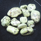 7pcs Howlite Stone Chips for DIY Jewelry Making