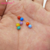 7pcs Opal Beads Stone Pendant 4mm for Jewelry Making