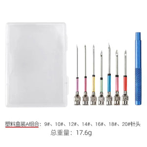 7pcs Embroidery Stitching Punch Needle Hand Sewing Tool Set DIY Accessories