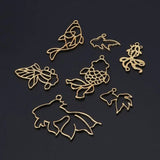 Goldfish Metal Frame Bezel Setting for Press Flower Craft