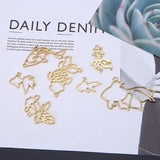 Goldfish Metal Frame Bezel Setting for Press Flower Craft