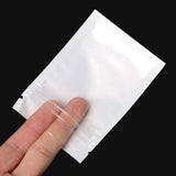 Clear Self Seal Zipper Plastic Retail Packaging Bag 7x10cm