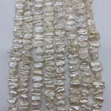 7x12mm Freshwater Biwa Shape Pearl String for Jewelry Making