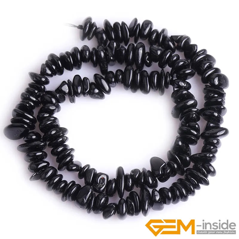 7x13mm Tourmaline Beads Natural Stone DIY Loose Bead 15 Inches