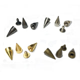 7x14mm Rivet Studs Spots Cone Nailhead Bullet Punk Spikes for DIY Craft