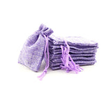 50Pcs Jute Bag Natural Burlap Gift Pouch for Jewelry - Custom Logo Print