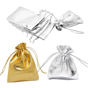 Adjustable Jewelry Packaging Cloth Bag 50pcs/lot Wedding Gift Bag